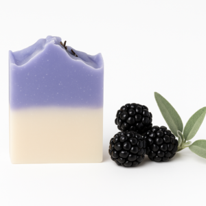 Savon artisanal à la Sauge & Mûre 🌿 VEGAN 🌿 125 g